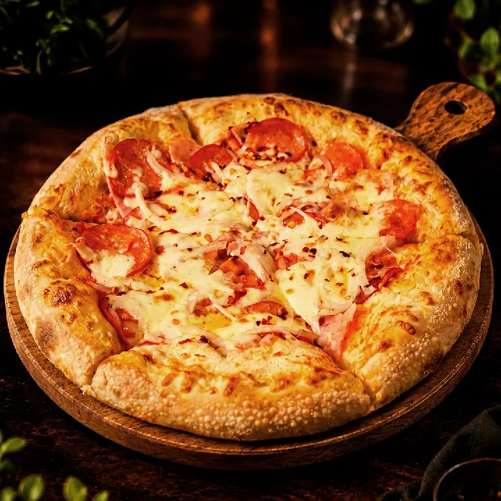 PIZZA MEAT GARLIC