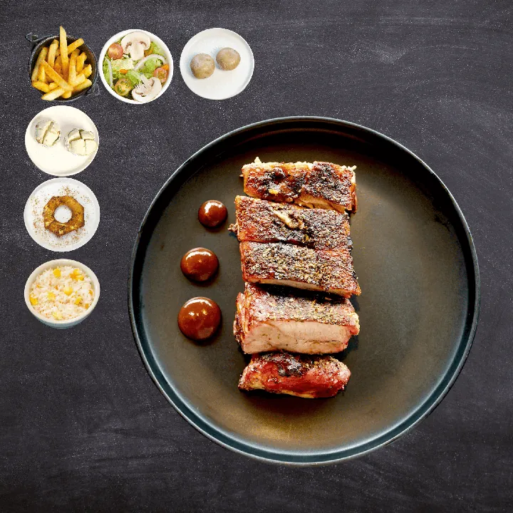 COSTILLA DE CERDO ST LOUIS
