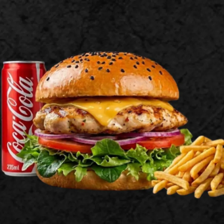Hamburguesa Pollo Sencilla 125g