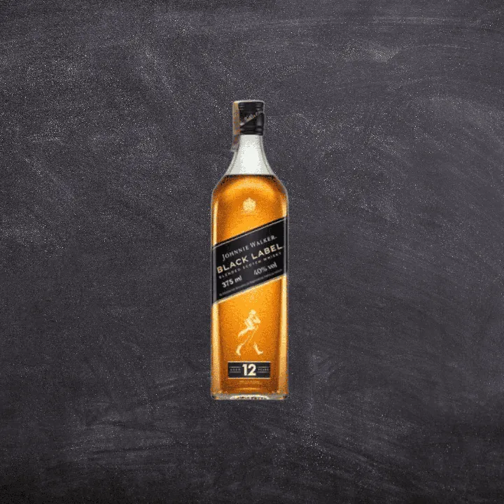 JOHNNIE WALKER BLACK LABEL 1/2 375ML