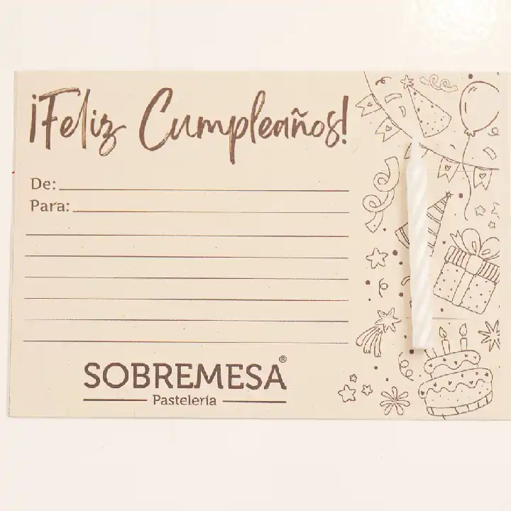 Postal de cumpleaños