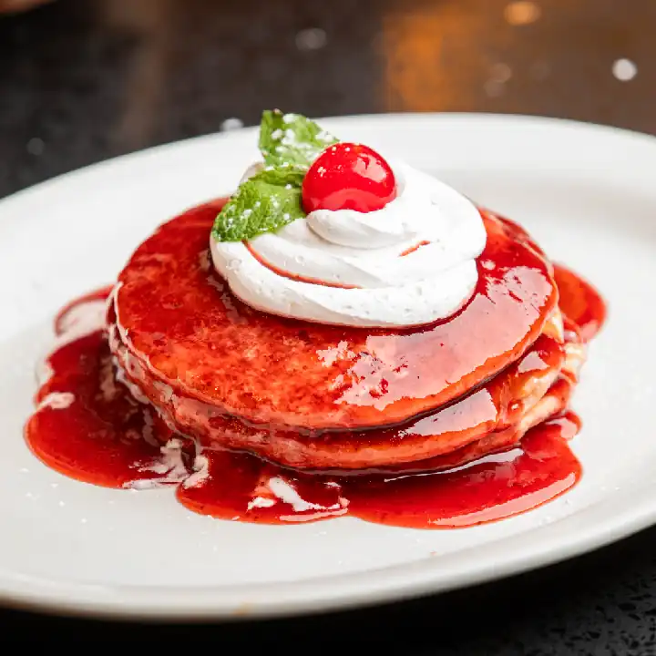 STRAWBERRY PANCAKES