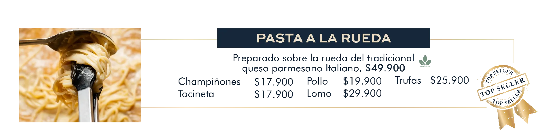 Pasta parmigiano