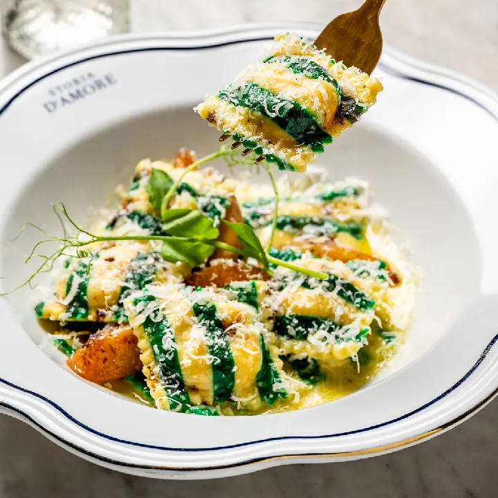 RAVIOLI DE QUESO BRIE