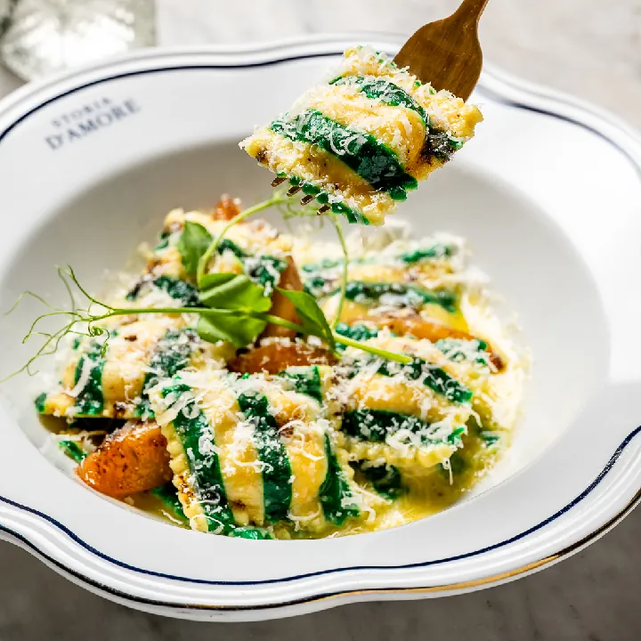 RAVIOLI DE QUESO BRIE