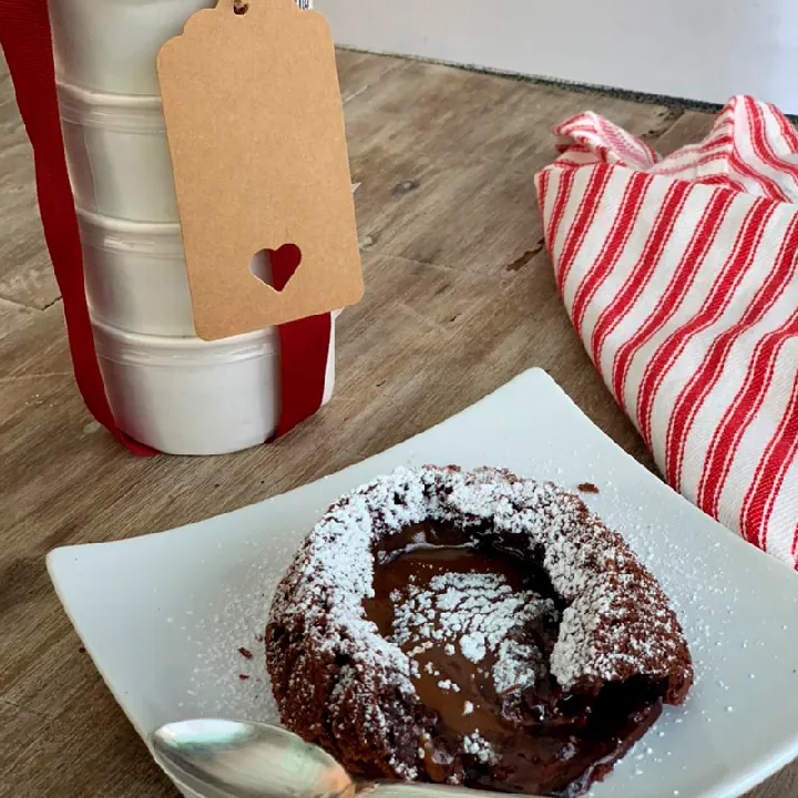 NUTELLA LAVA CAKE CON CENTRO DE AREQUIPE