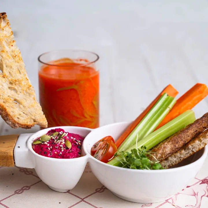 Hummus de Remolacha