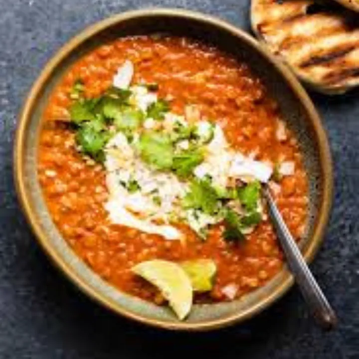 Lentejas & tomate al coco y curry 