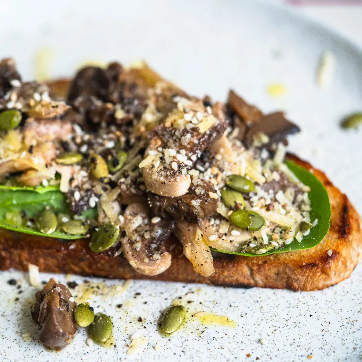 Crostini de Champiñones