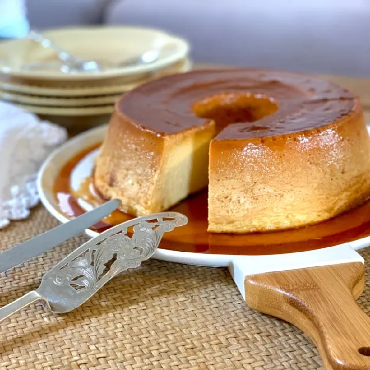 FLAN DE QUESO Y CARAMELO