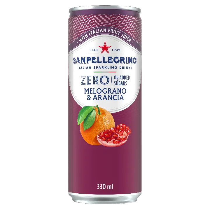 San Pellegrin Naranja Granada Zero