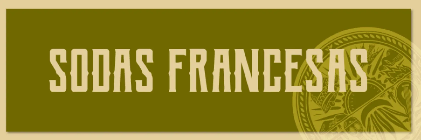 SODAS FRANCESAS