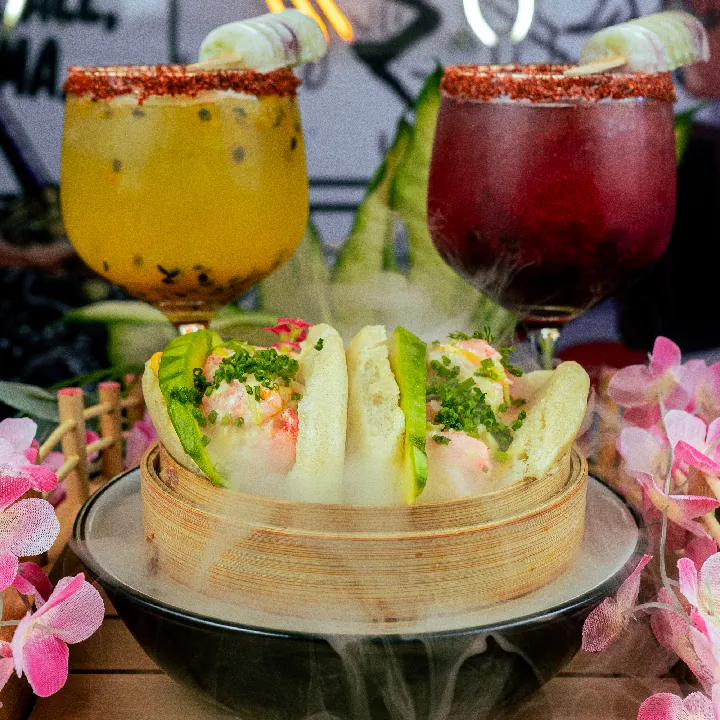 Bao de camarones 