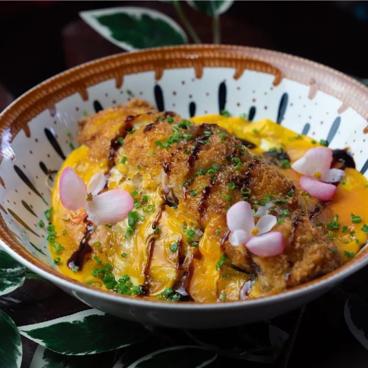 Katsudon pescado 