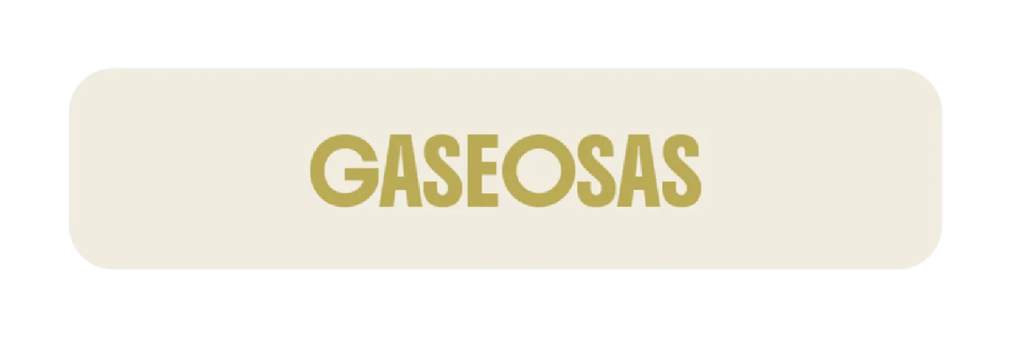 Gaseosas