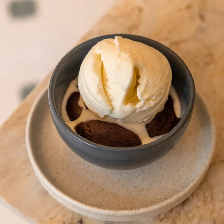 Chocolate volcano