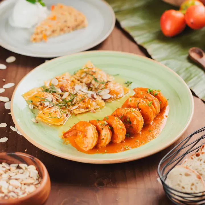 Prawns in Roasted Pepper Sauce (200 gr)