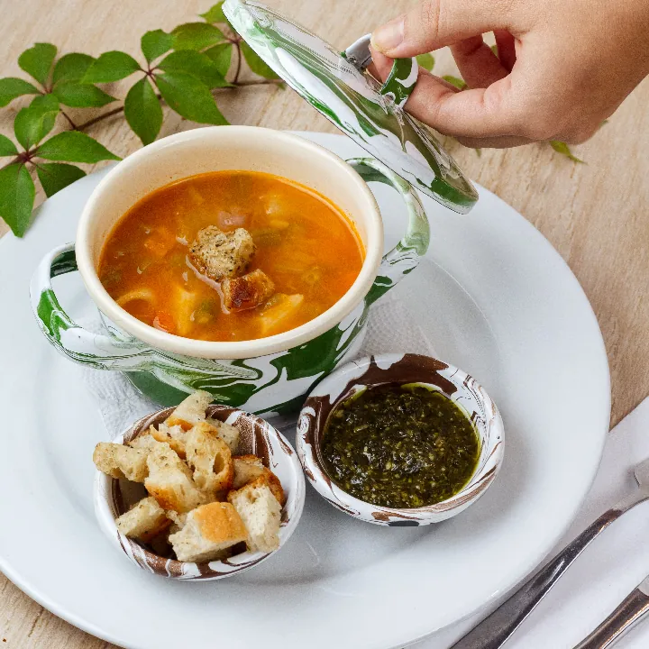 Minestrone soup