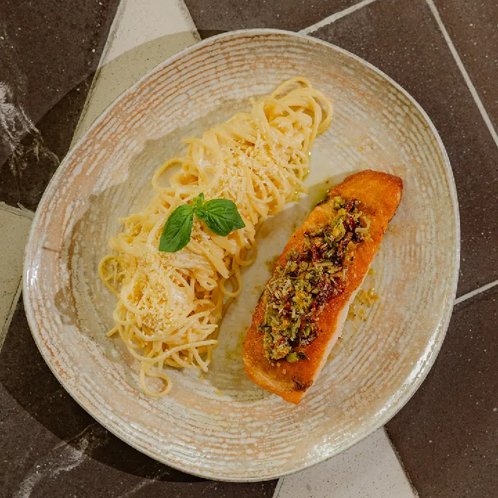 Rustic salmon
