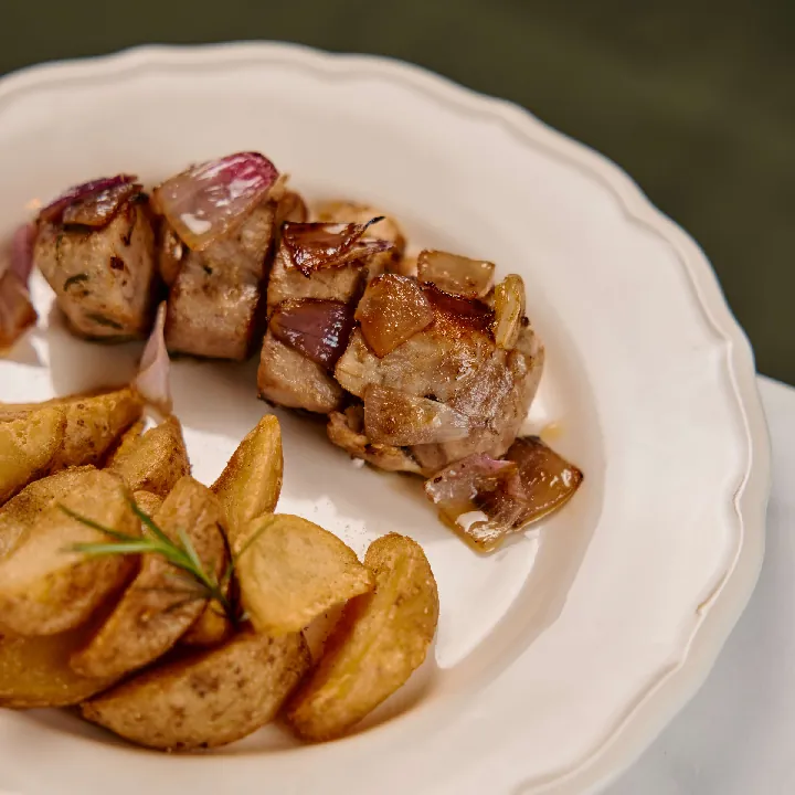 Sirloin steak with rosemary