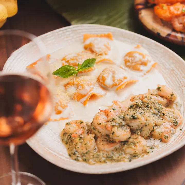 Grilled Shrimp in Garlic Sauce (200 gr)