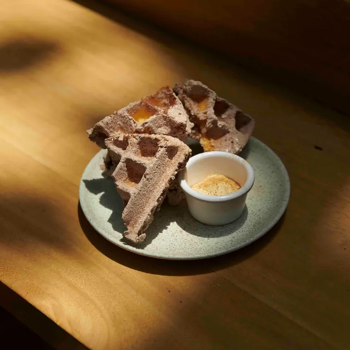 Cinnamon waffle