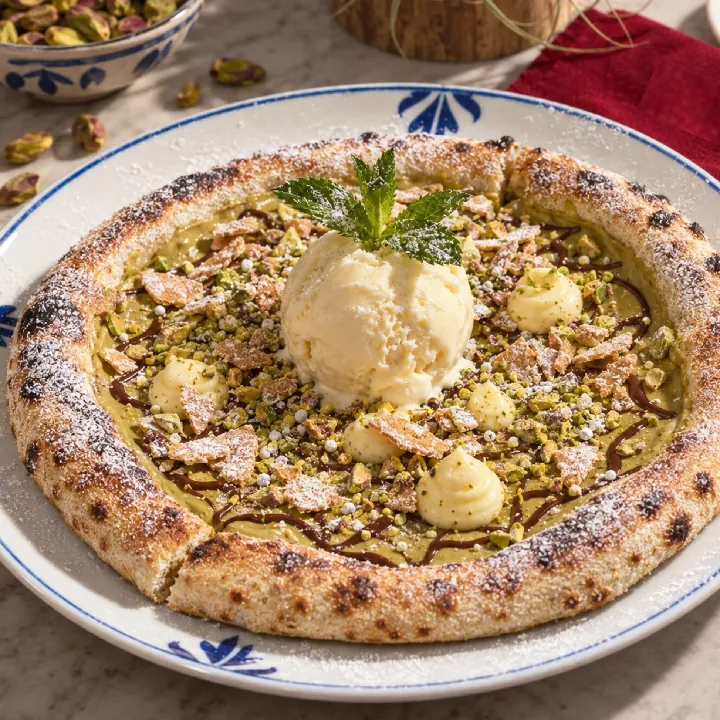 PIZZA DI PISTACCHIO