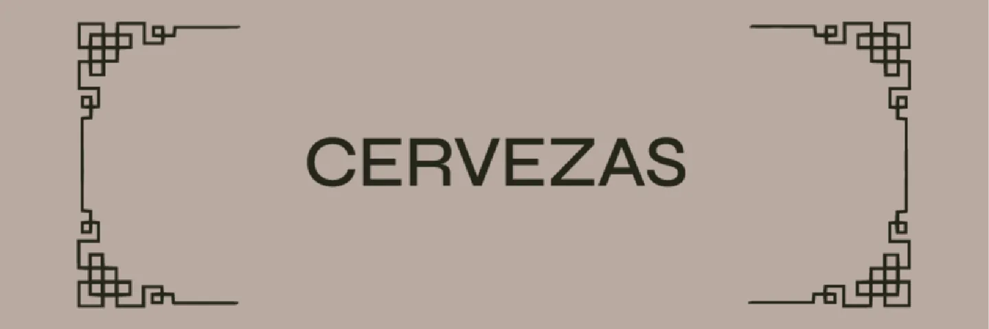 CERVEZAS