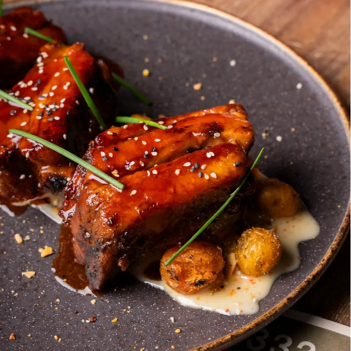 Costillas thai